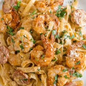 Cajun Shrimp Alfredo Sauce