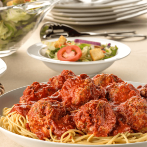 Spaghetti & Meatballs Catering