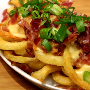 French Fries with Bacon