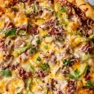 Philly Steak Pizza