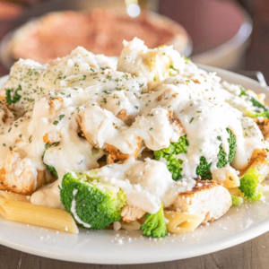 Chicken Broccoli Alfredo Catering