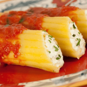 Cheese Manicotti